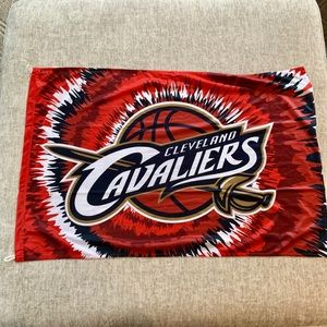 Early 2000s Cleveland cavaliers flag